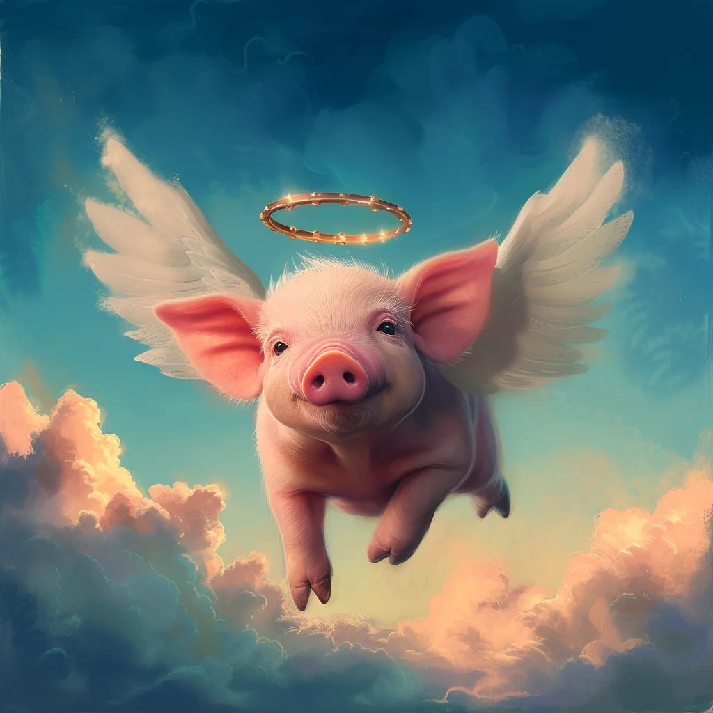 Angel Pig Diamond Art Kit