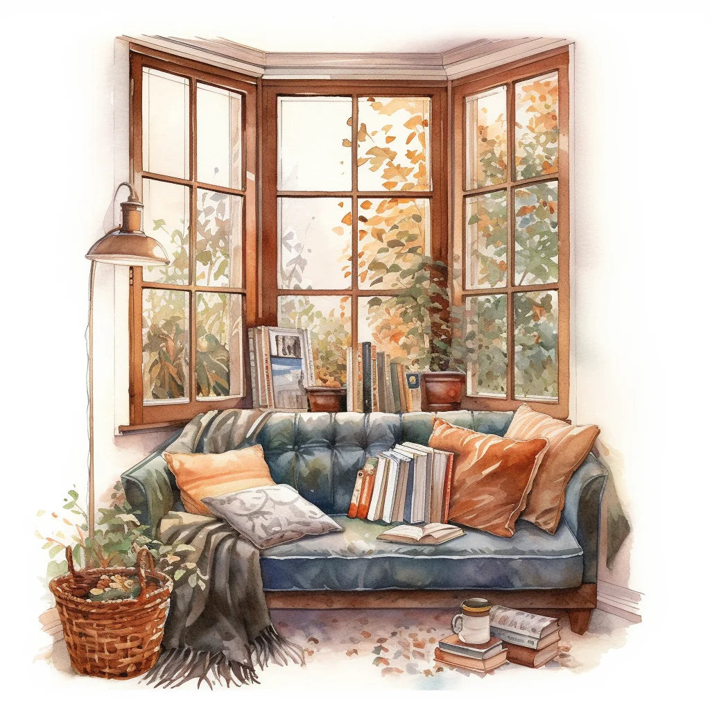 Reading Nook Diamond Art Kit