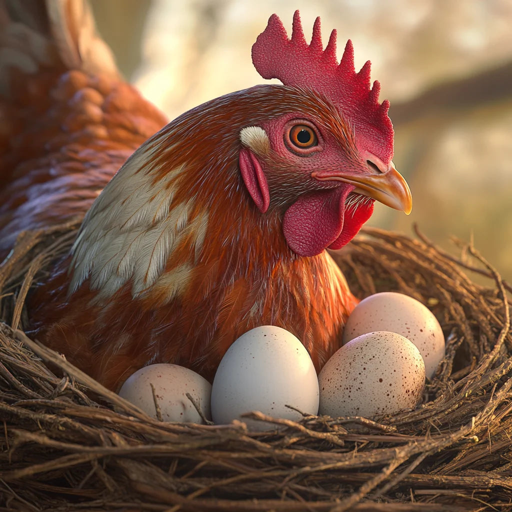 Chicken And Eggs Diamond Art Kit