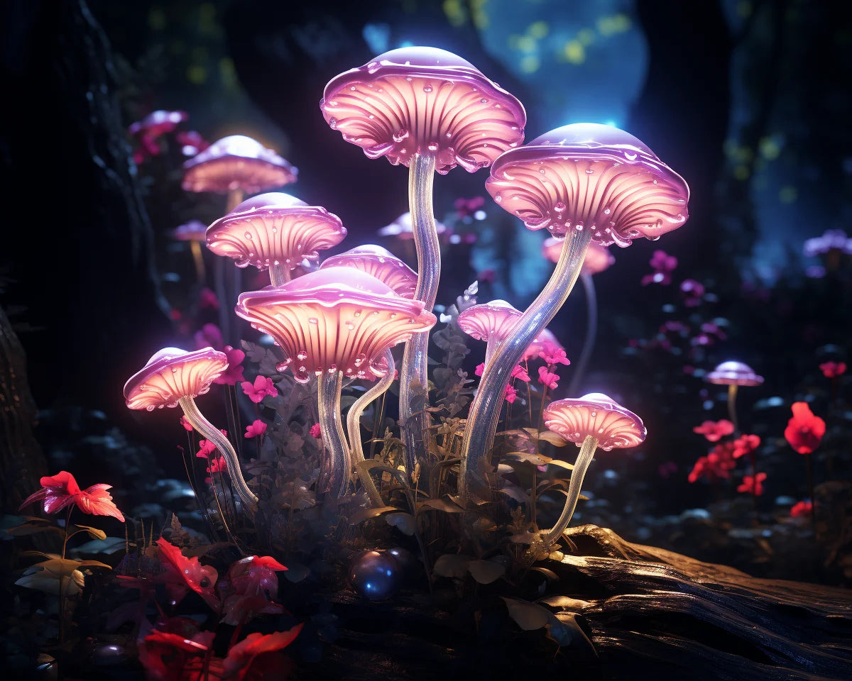 Magic Mushrooms Diamond Art Kit