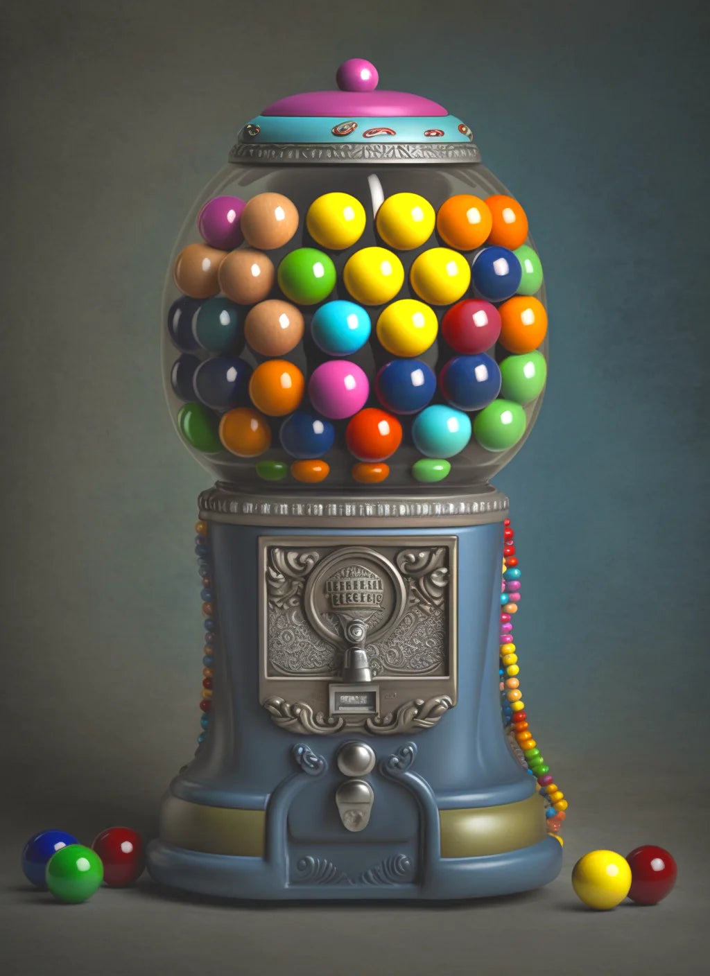 Large Gumball Machine Diamond Art Kit