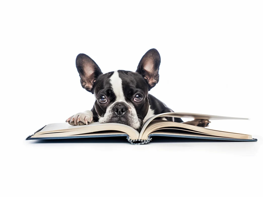 Boston E Terrier Book Diamond Art Kit