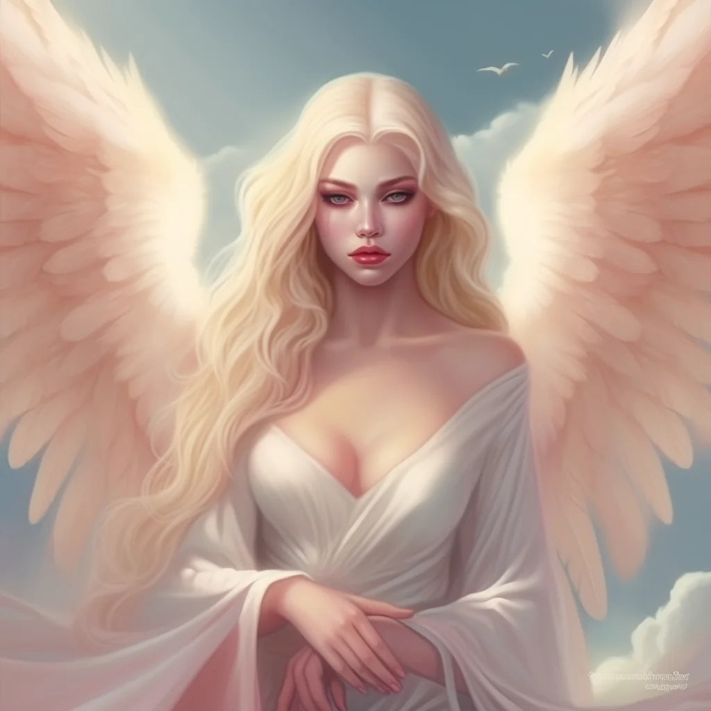 Sultry Pink Wing Angel Diamond Art Kit