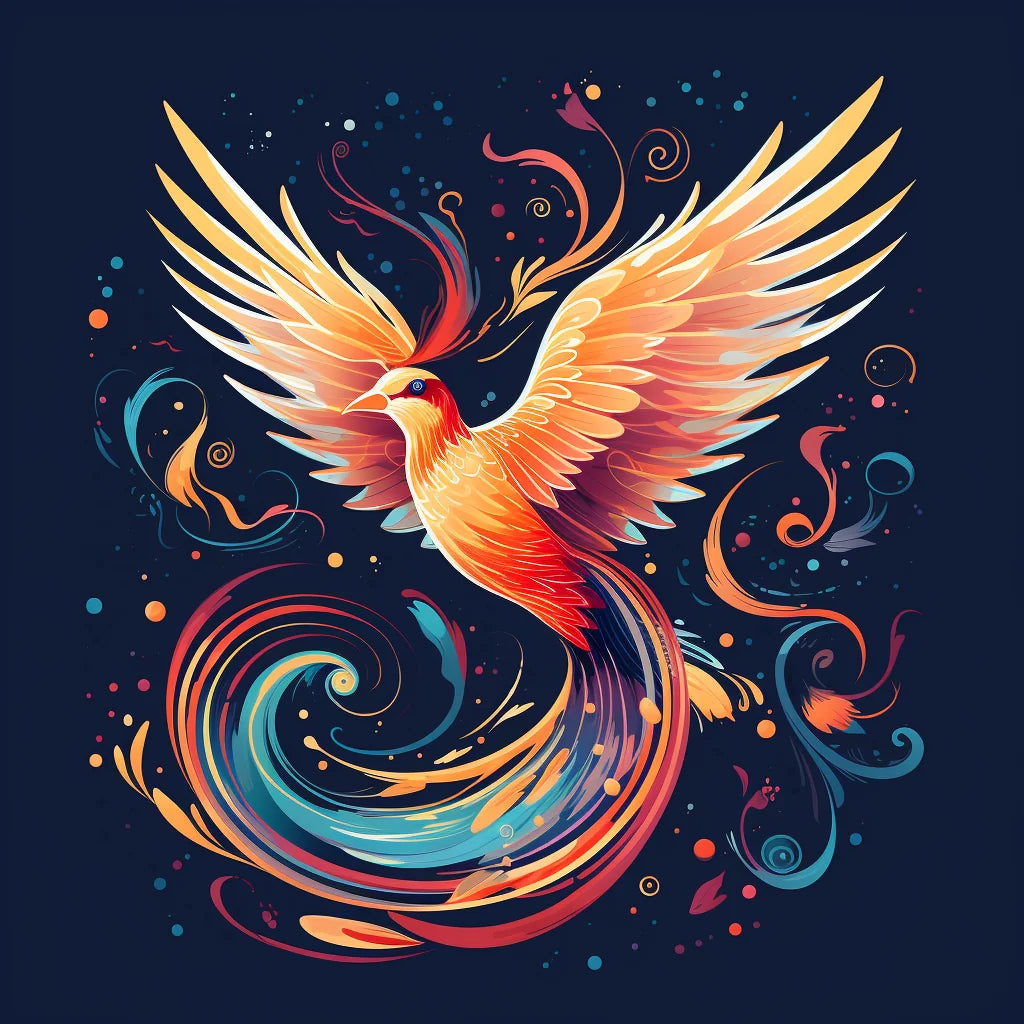 Phoenix Drawing Diamond Art Kit