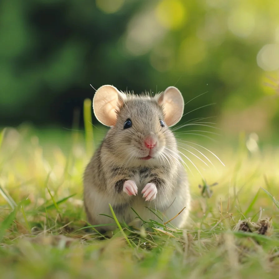 Mouse In The Grass Diamond Art Kit