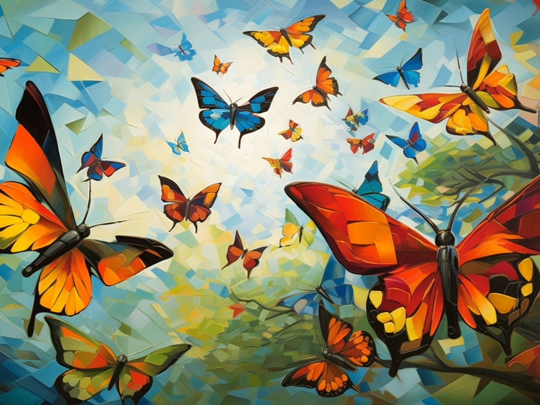 Prism Butterflies Diamond Art Kit