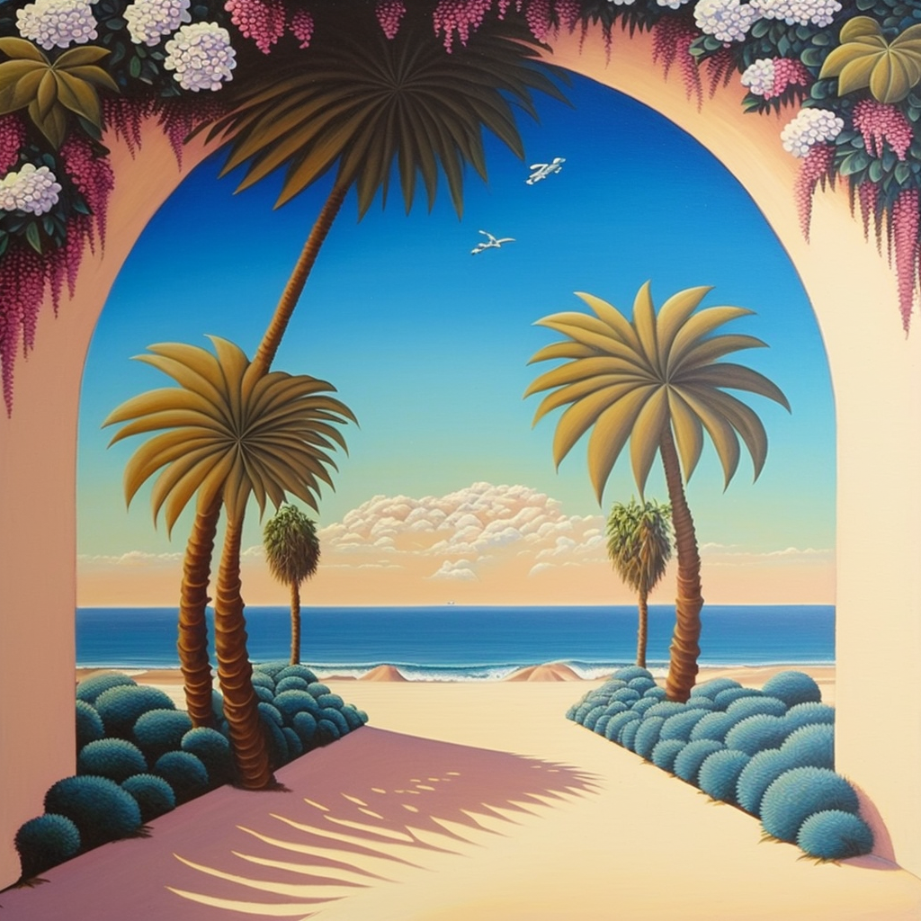 Beach Entrance Diamond Art Kit