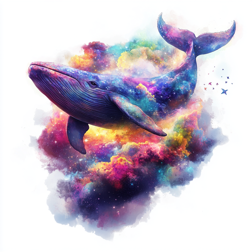 Magic Smoke Whale Diamond Art Kit