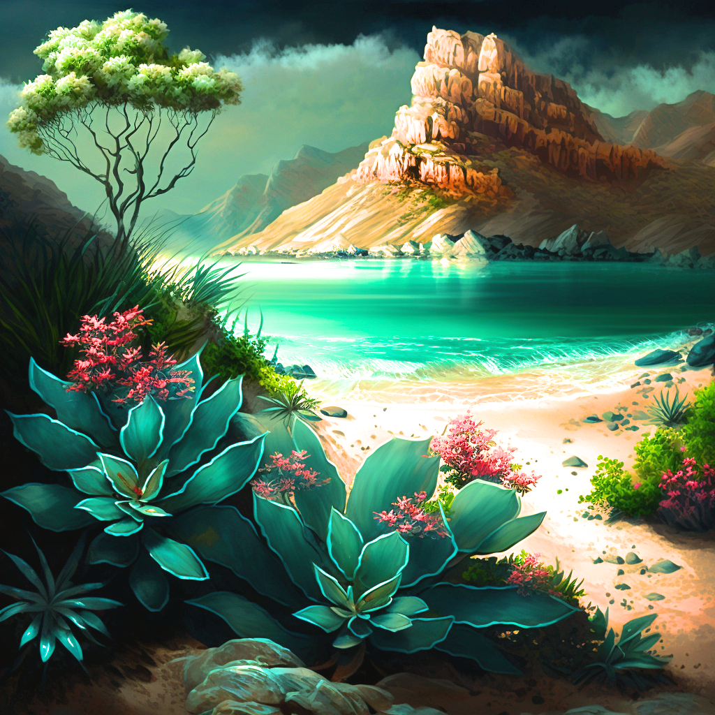 Rocky Sea Diamond Art Kit