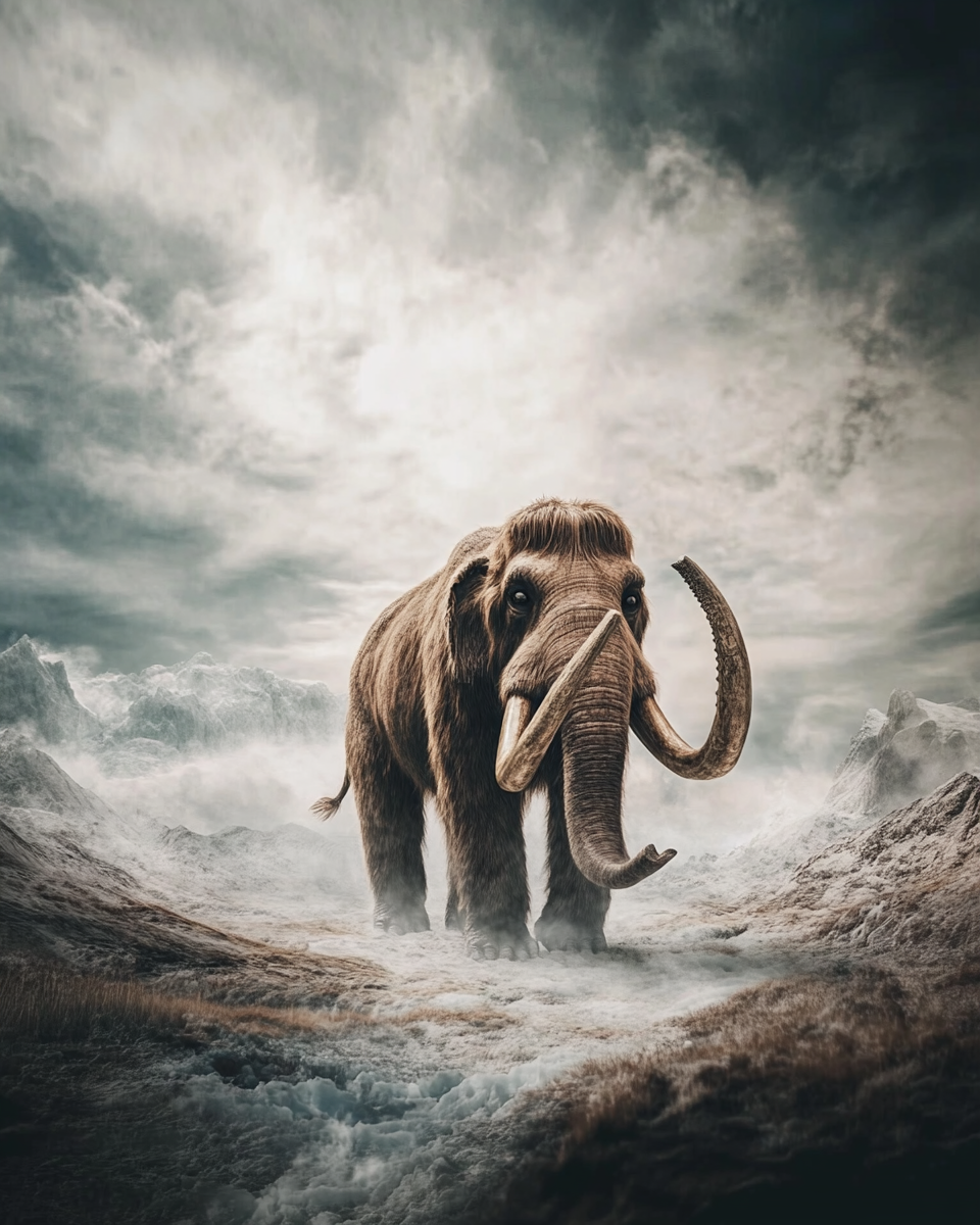 Woolly Mammoth Diamond Art Kit