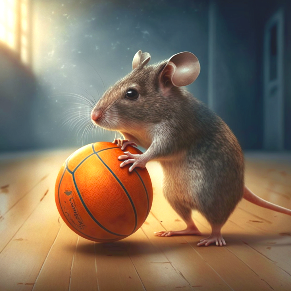 Basketball Mouse Diamond Art Kit