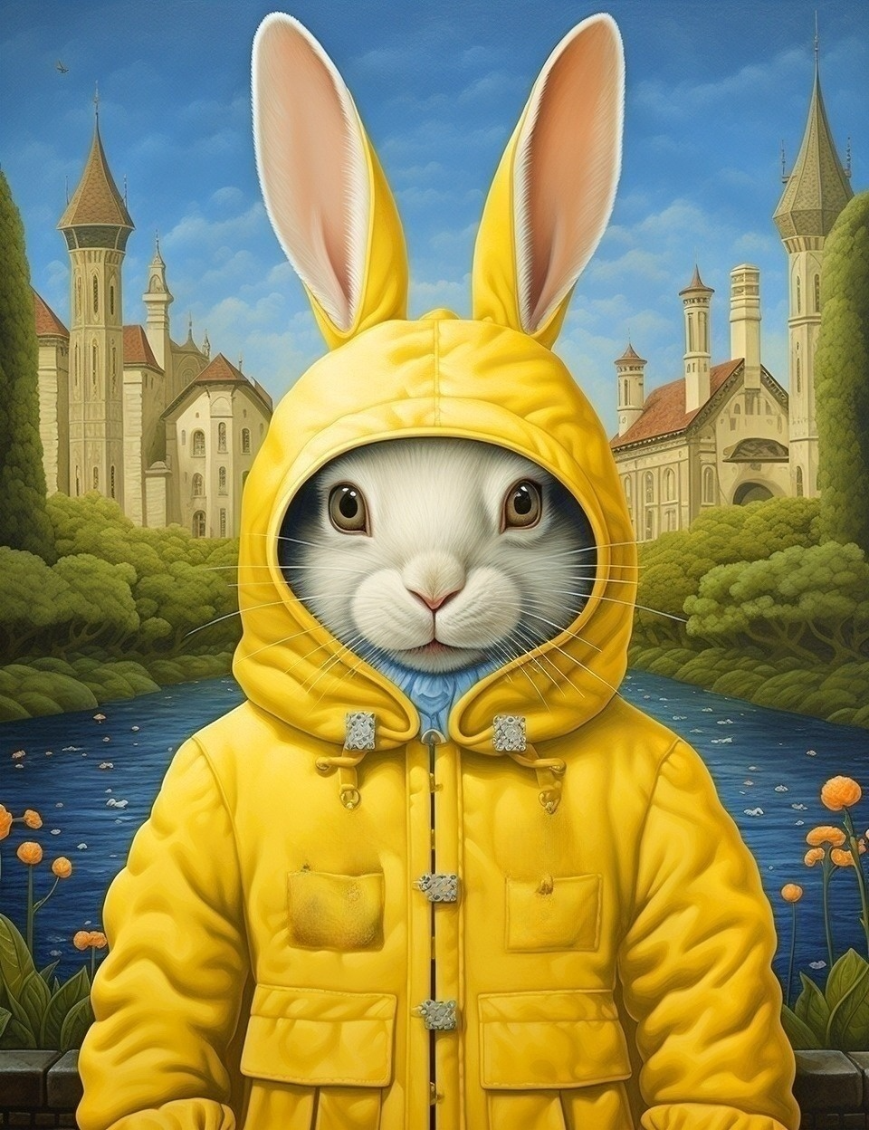 Yellowjacket Bunny Diamond Art Kit
