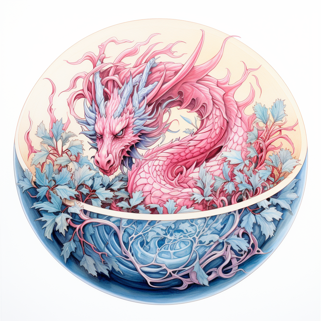 Pink Dragonball Diamond Art Kit