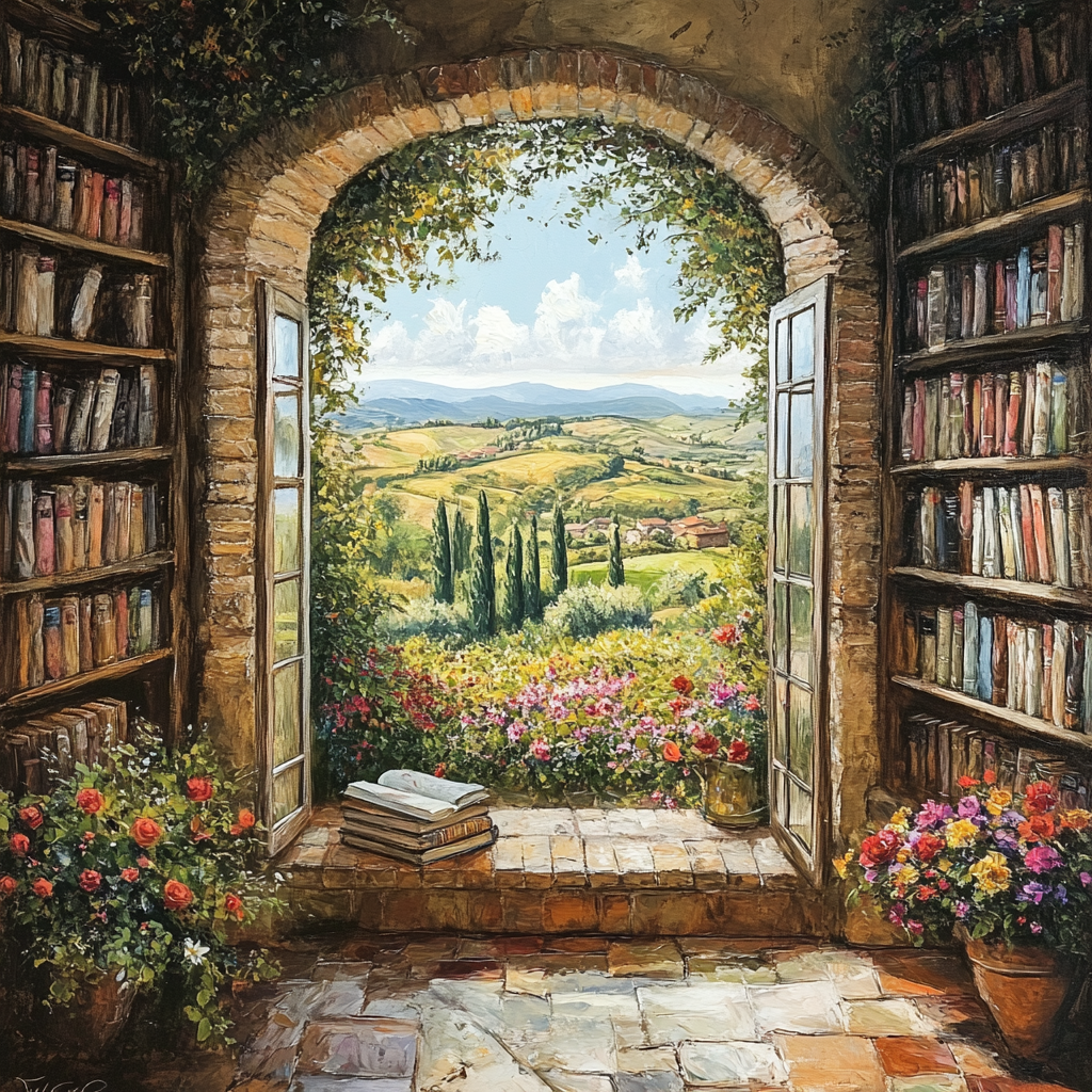 Garden Library Diamond Art Kit