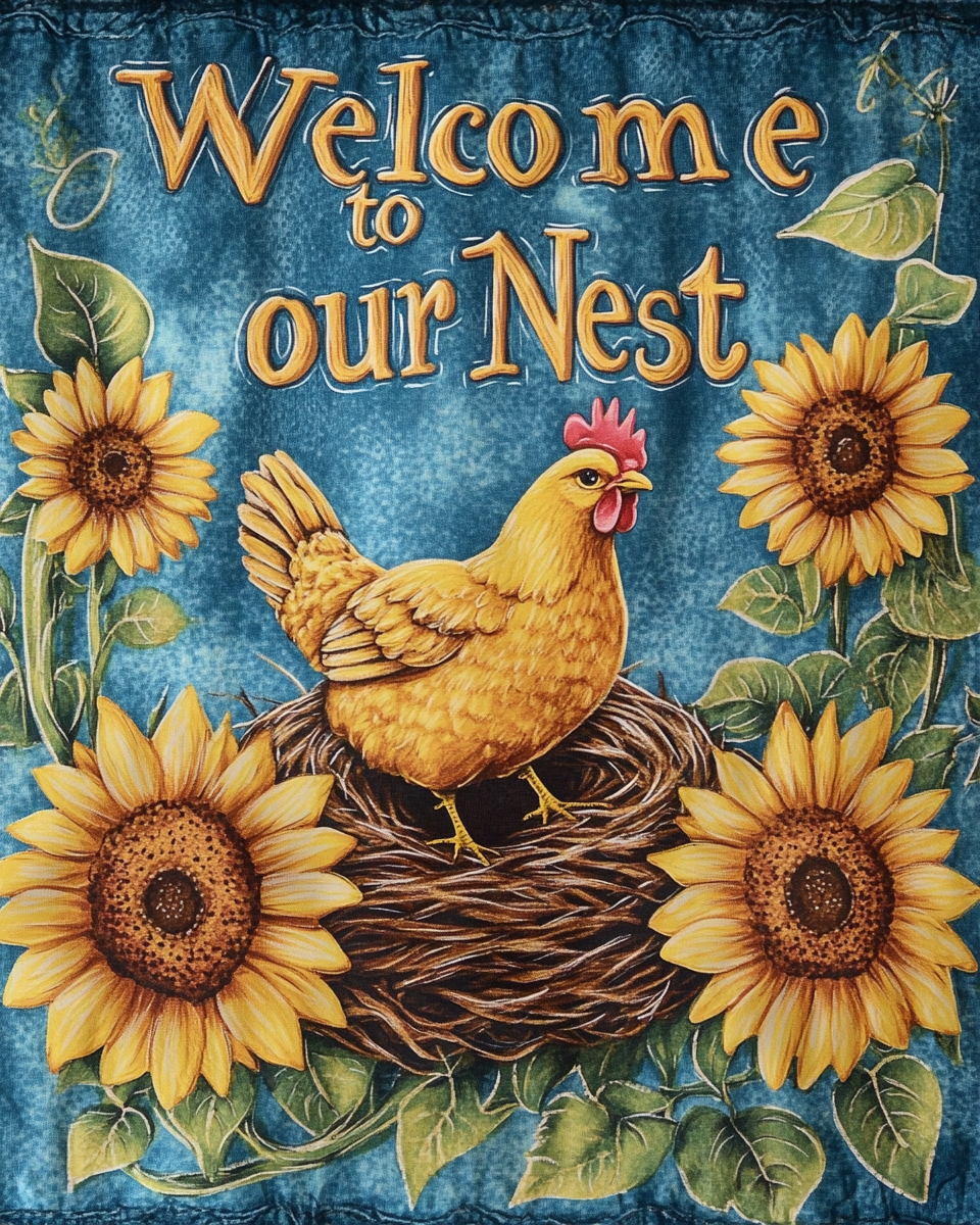 Welcome To Our Nest Diamond Art Kit