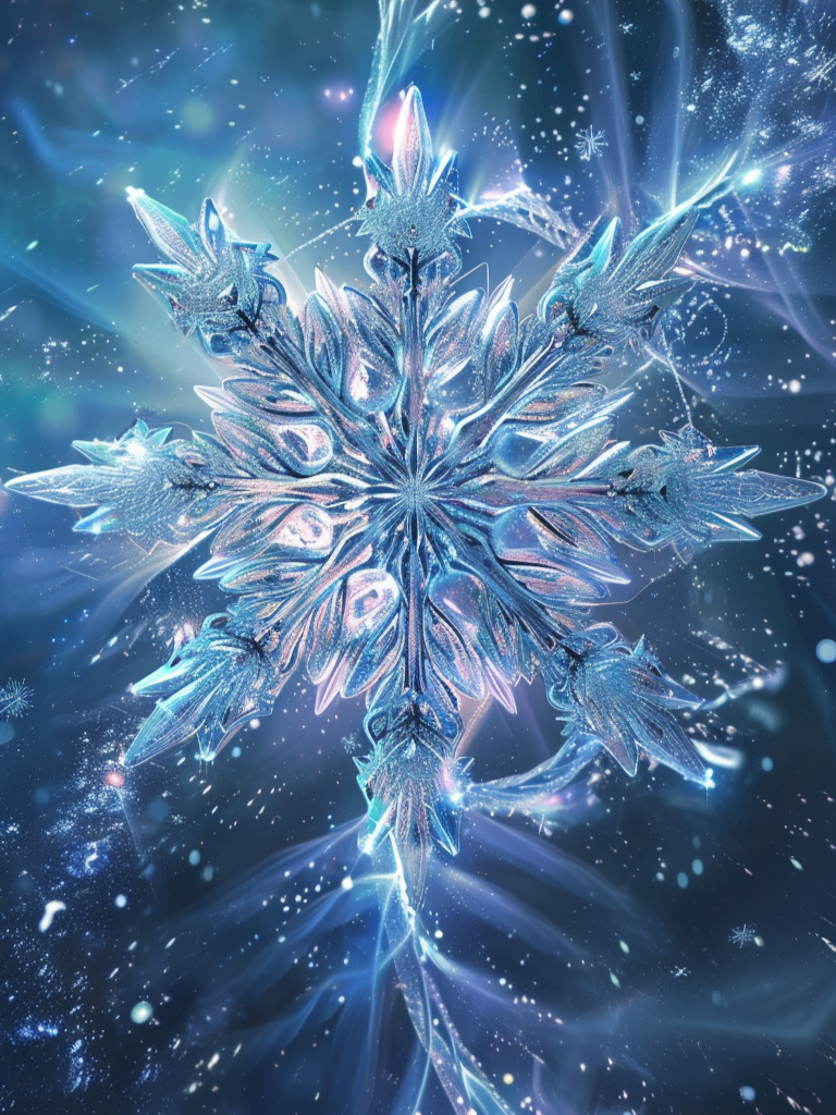Icy Snowflake Diamond Art Kit