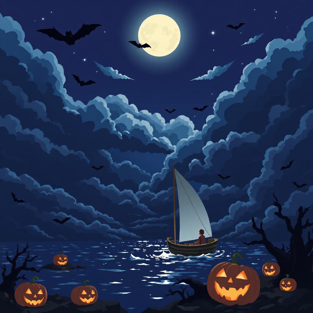 Spooky Sail Diamond Art Kit
