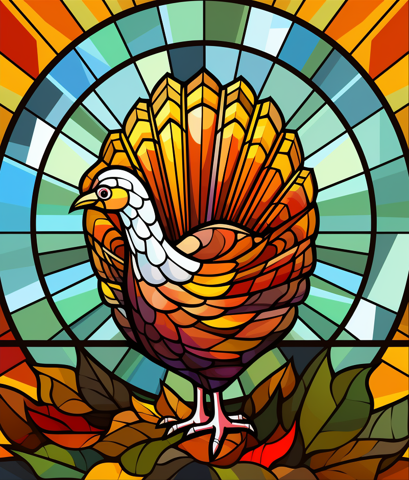 Abstract Turkey Oval Diamond Art Kit