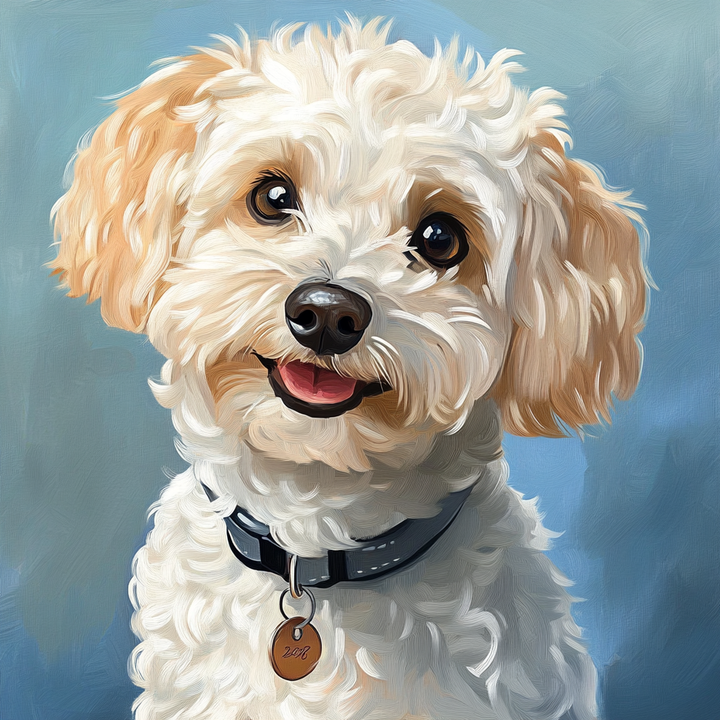 Happy Puppy Diamond Art Kit