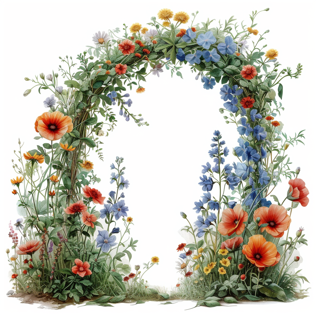 Wildflower Arch Diamond Art Kit
