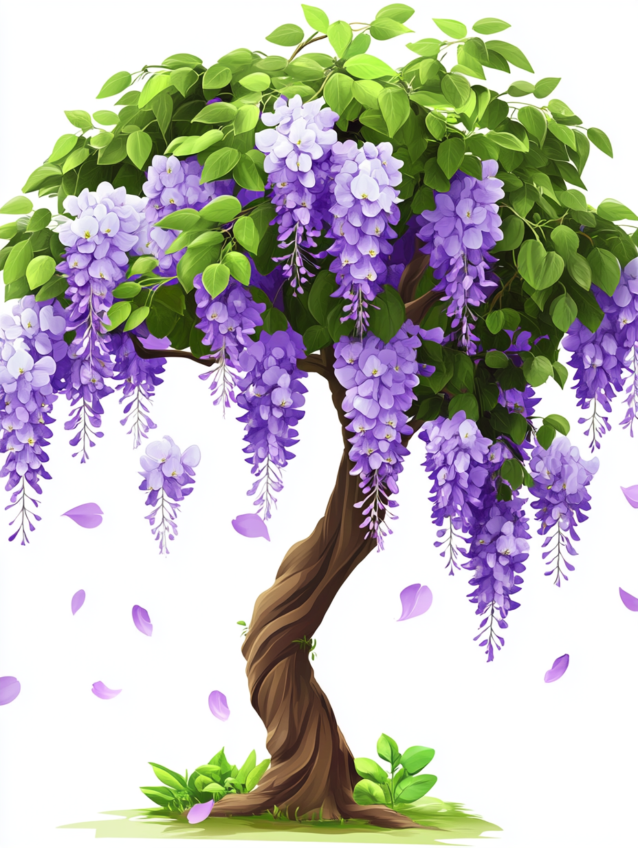 Wisteria Tree Diamond Art Kit