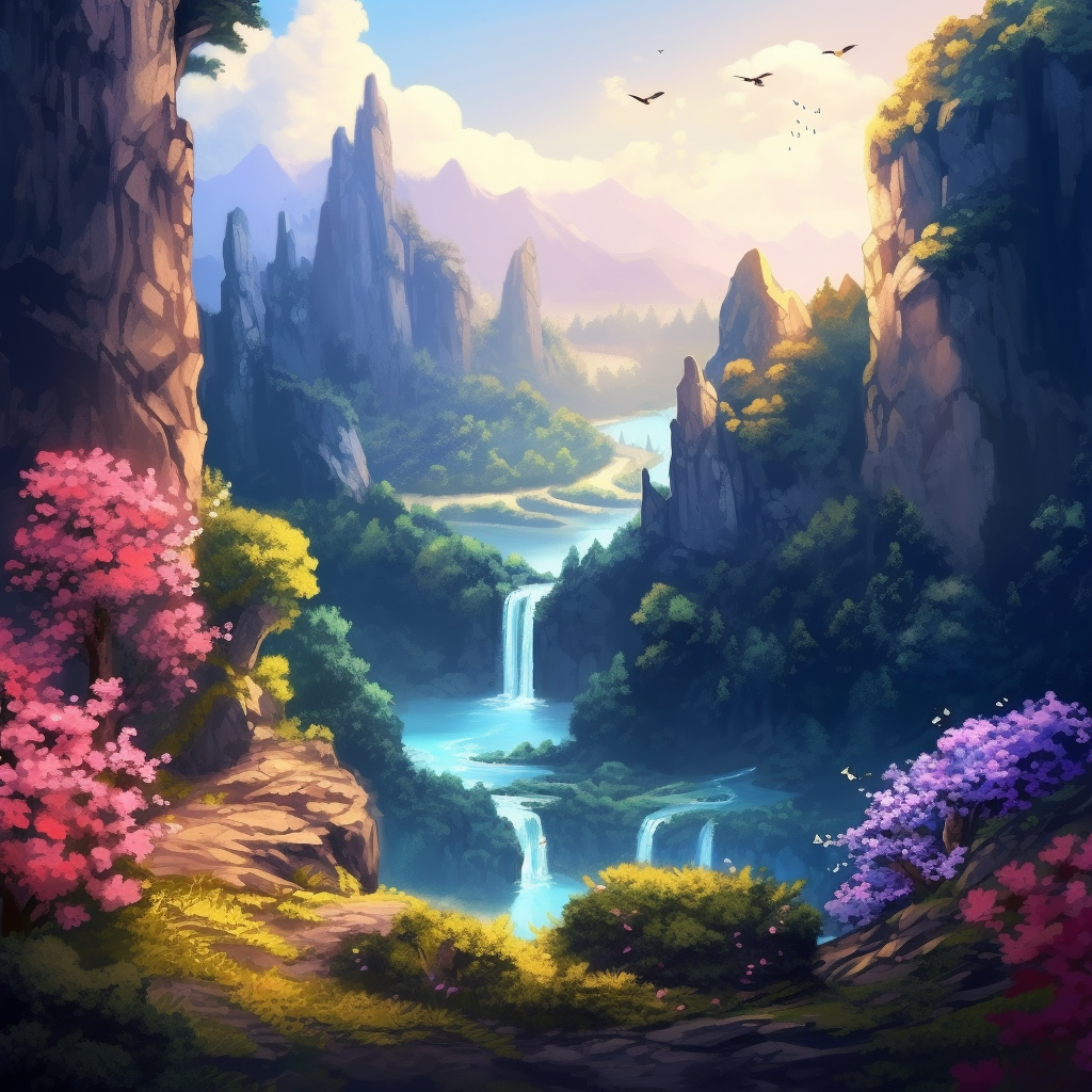 Waterfall Rivers Diamond Art Kit