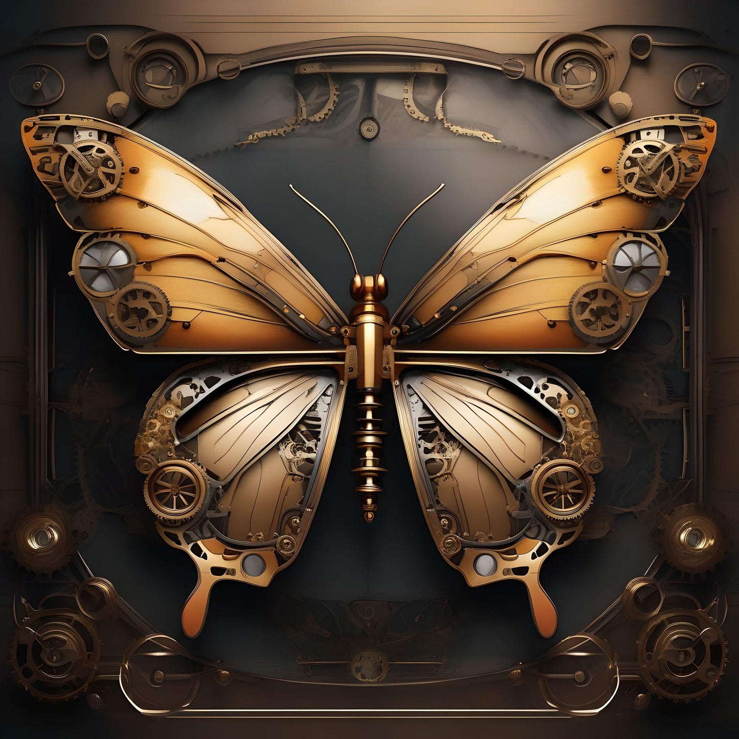 Metal Butterfly Diamond Art Kit