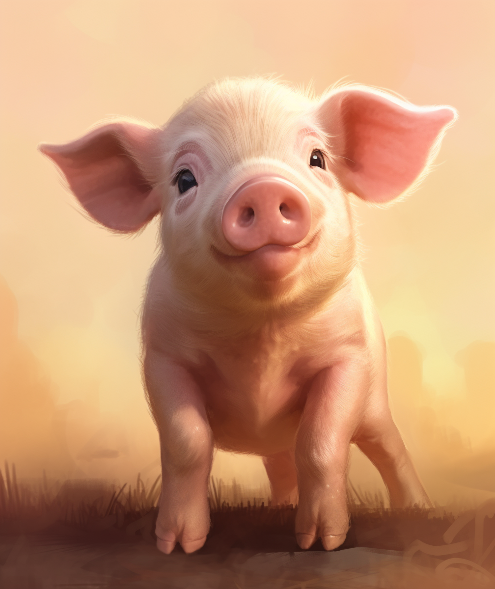 Pink Piglet Diamond Art Kit