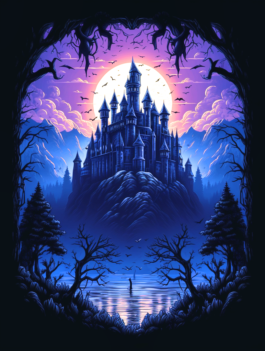 Haunted Castleisland Diamond Art Kit