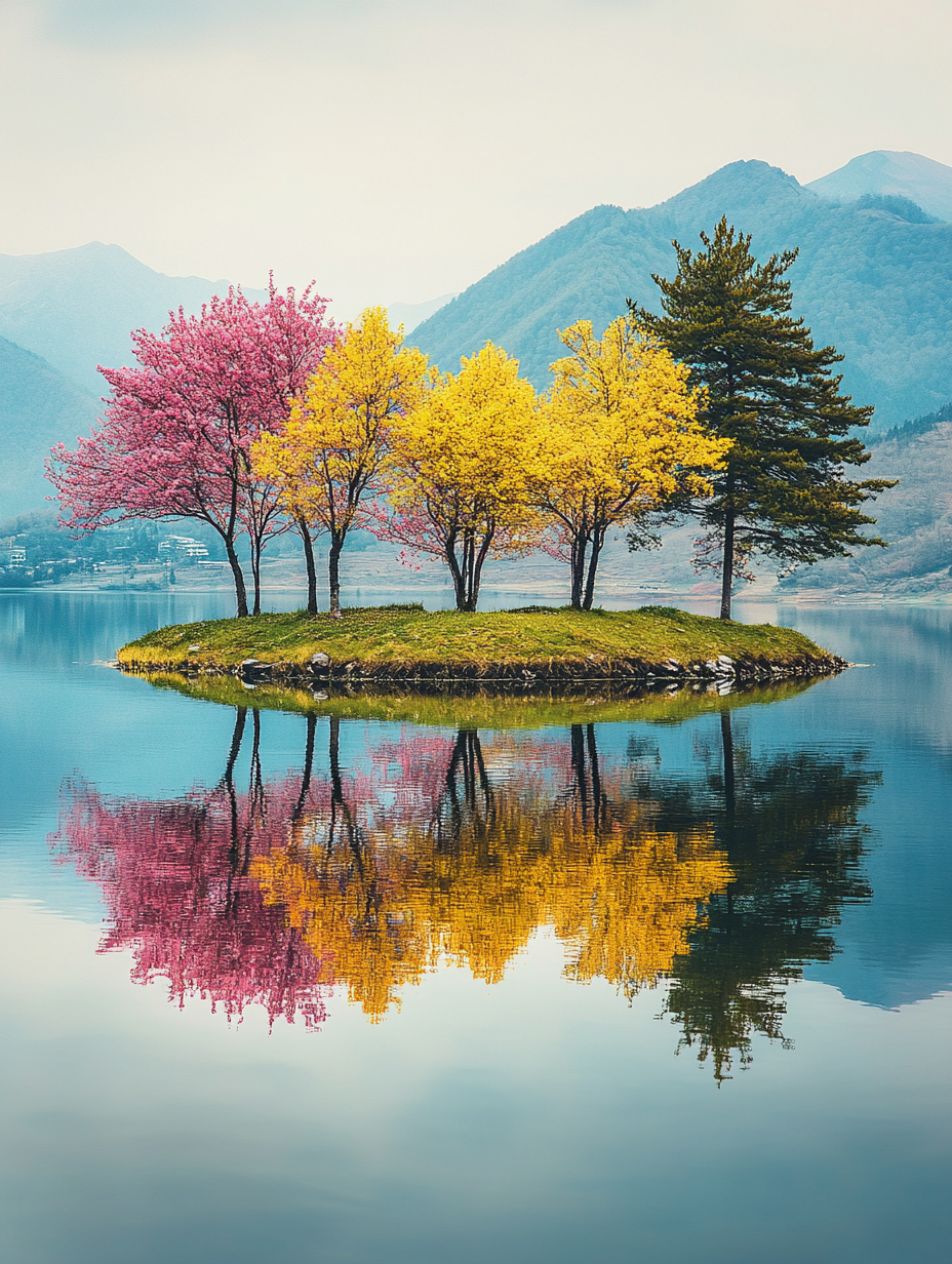 Five Tree Island Diamond Art Kit