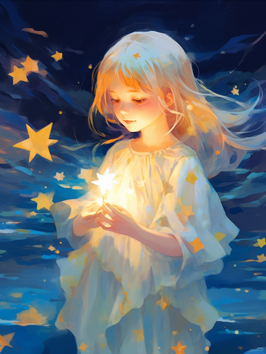 Glowing Stargirl Diamond Art Kit