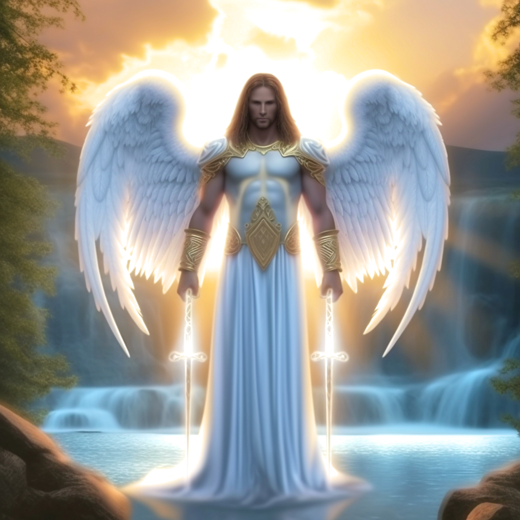 Angel Ready For Battle Diamond Art Kit