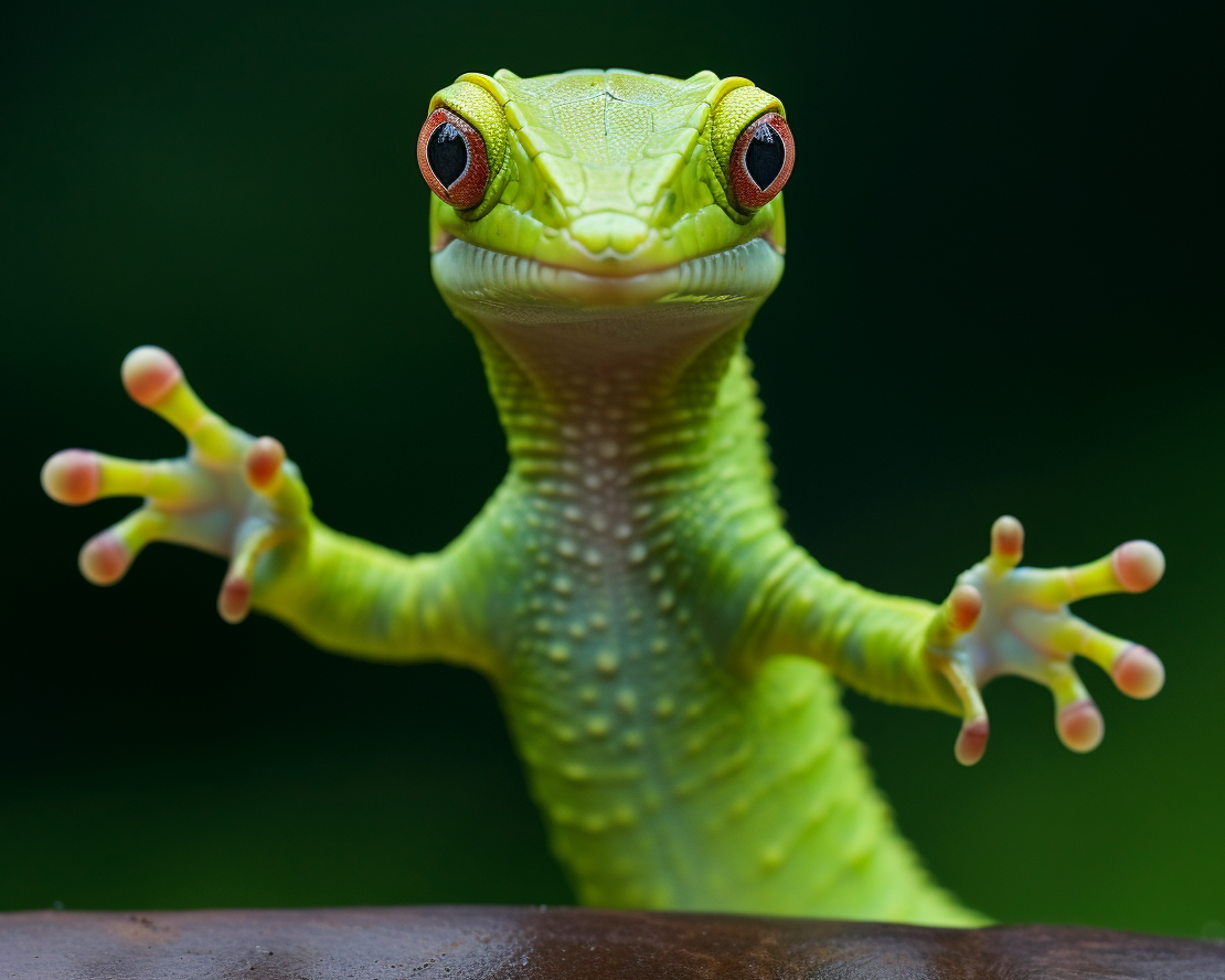 Green Gecko Diamond Art Kit