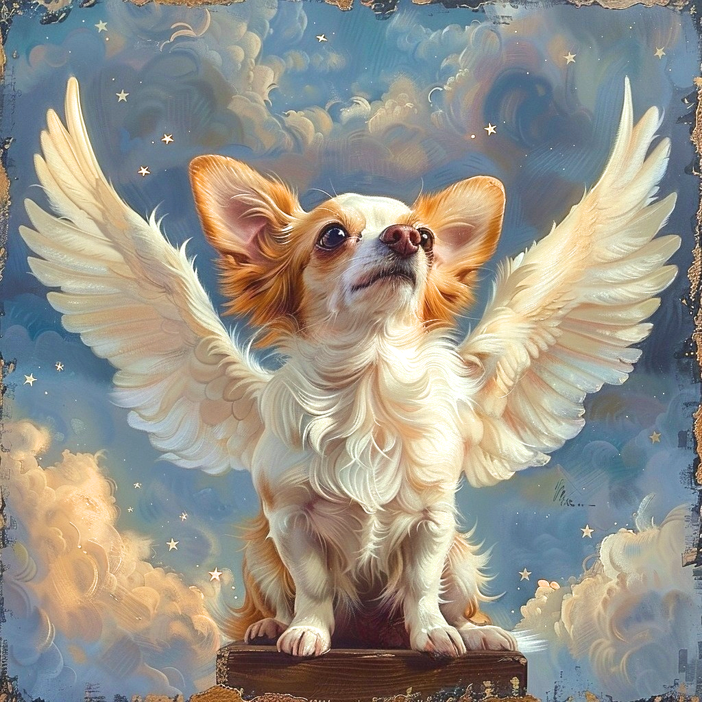 Chihuahua Angel Diamond Art Kit