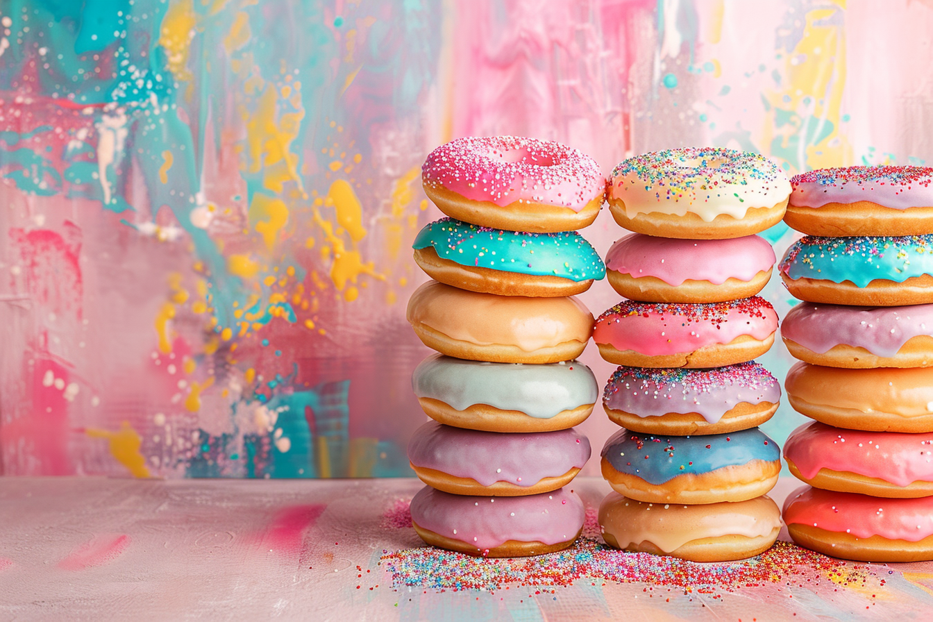 Donuts And Paint Diamond Art Kit