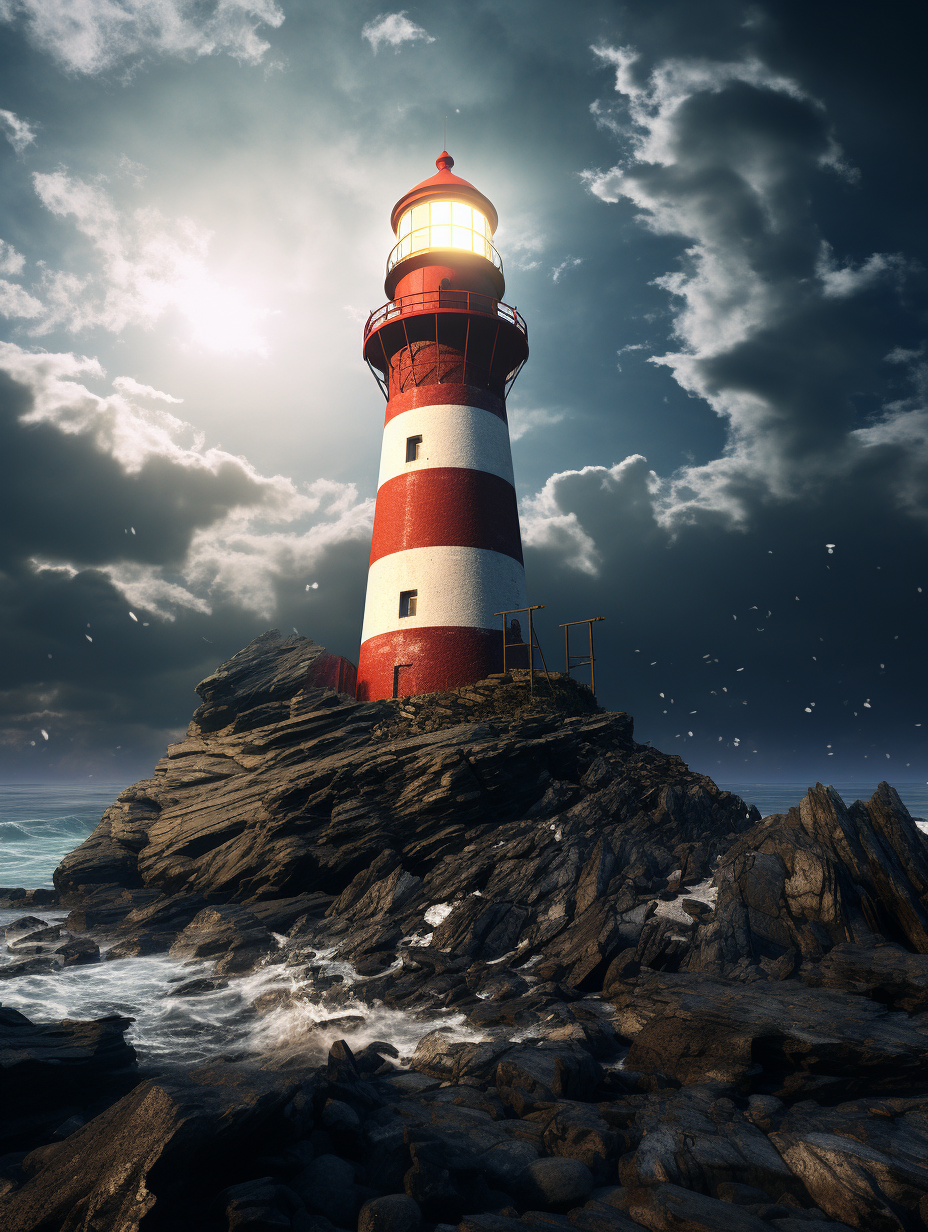 Clouded Skylight House Diamond Art Kit