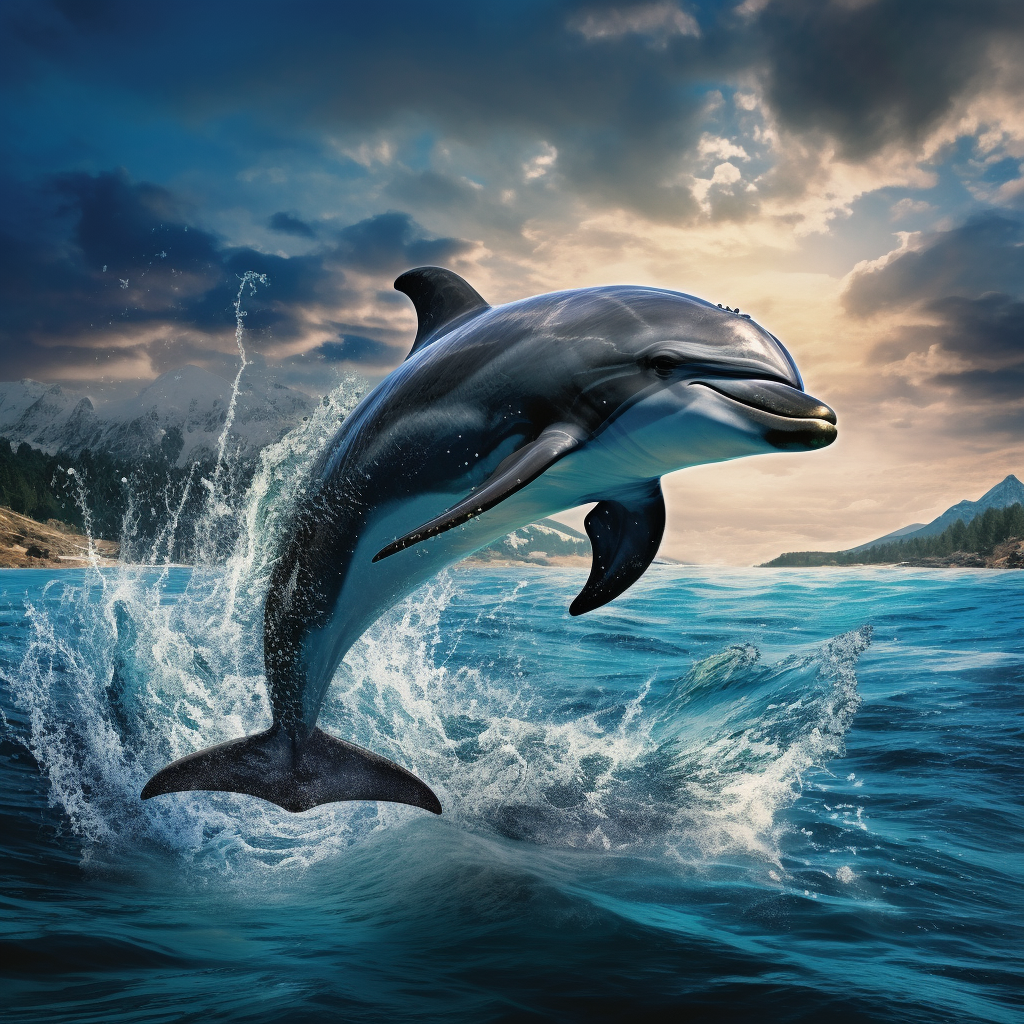 Dolphin Splash Diamond Art Kit