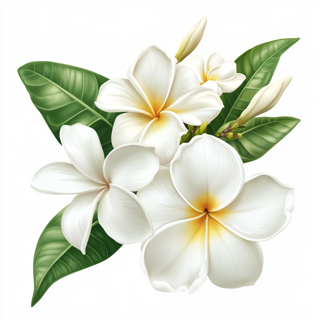 Yellow Center Jasmine Flowers Diamond Art Kit