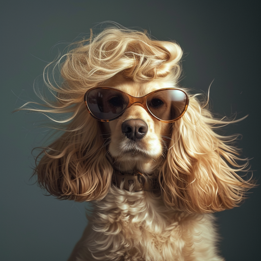 Chic Cocker Spaniel Diamond Art Kit