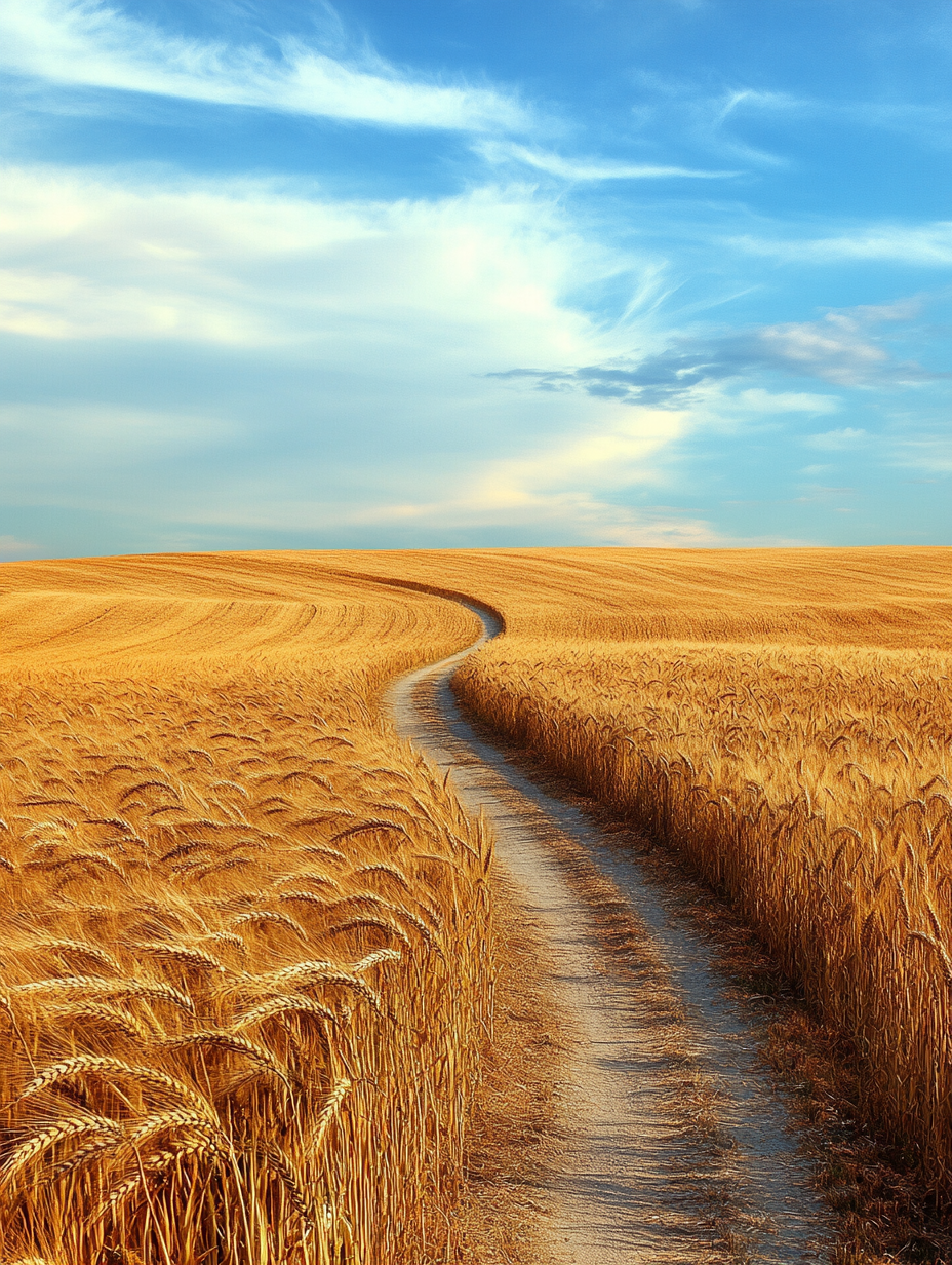 Wheatfield Path Diamond Art Kit