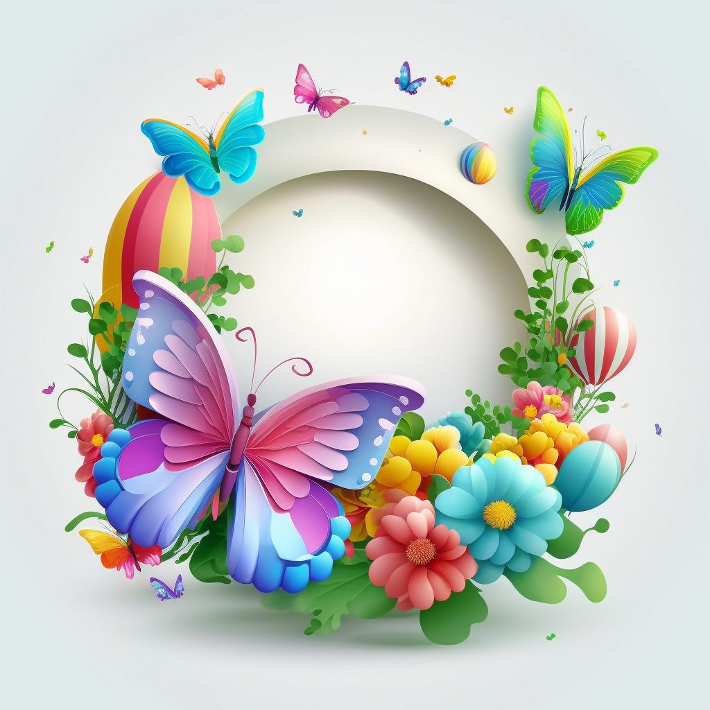 Beautiful Butterfly Wreath Diamond Art Kit