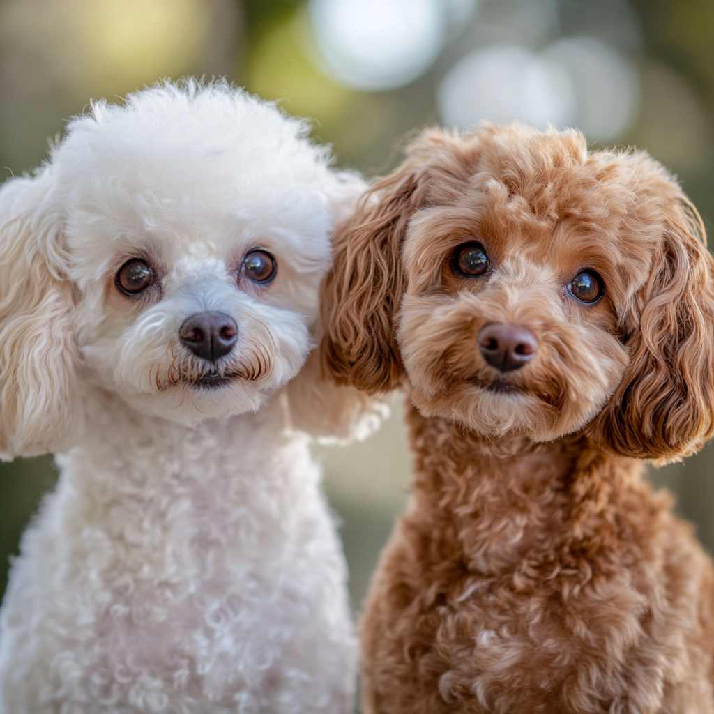 Two Poodles In The Park Diamond Art Kit