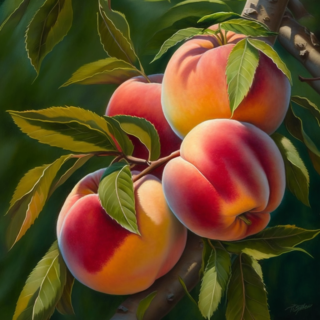 Georgia Peaches Diamond Art Kit