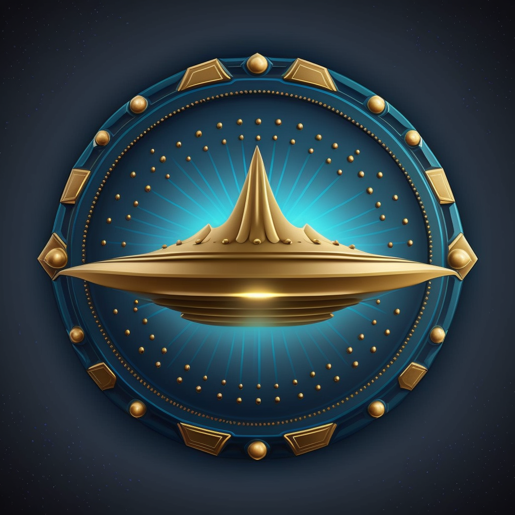 Gold Ufo Diamond Art Kit