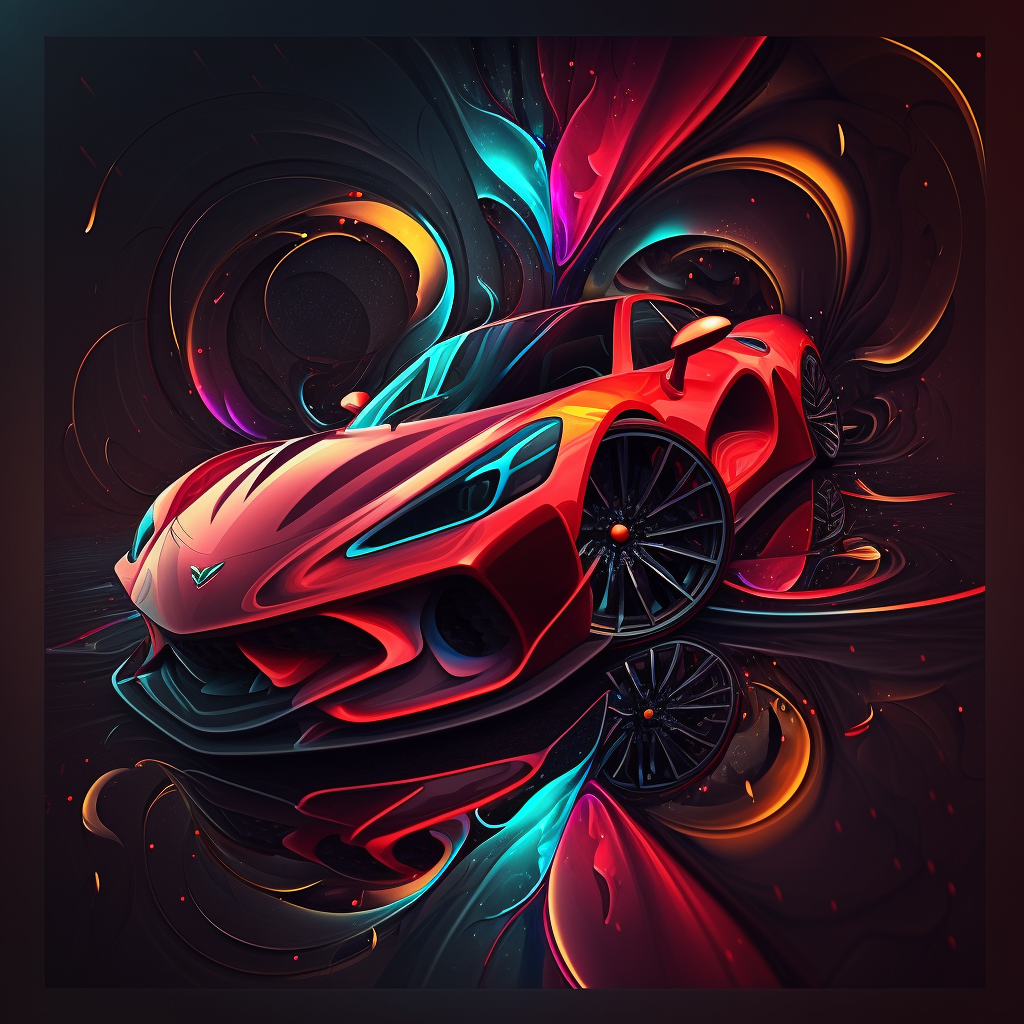 Colorful Car Art Diamond Art Kit
