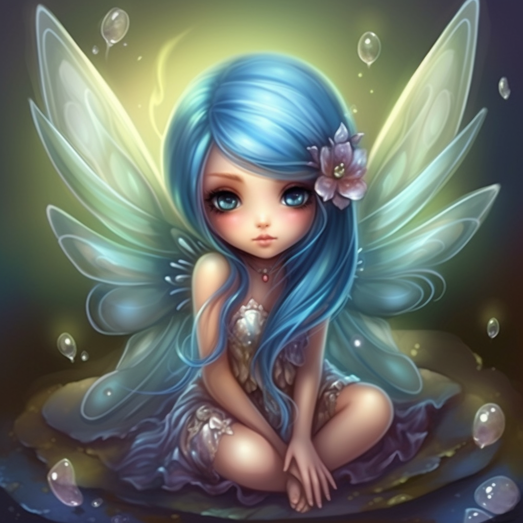 Green Wing Fairy Diamond Art Kit