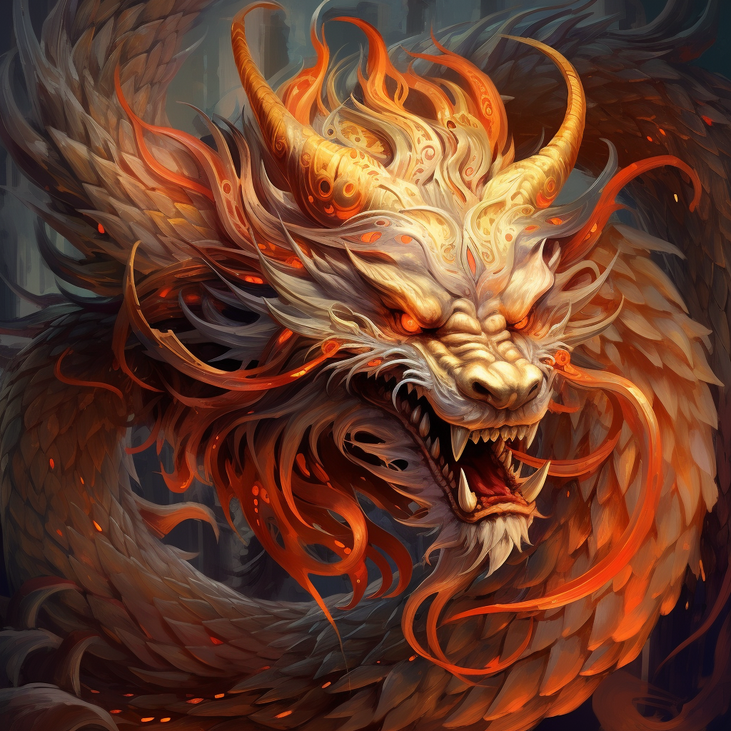 Orange Hightlight Ed Dragon Diamond Art Kit