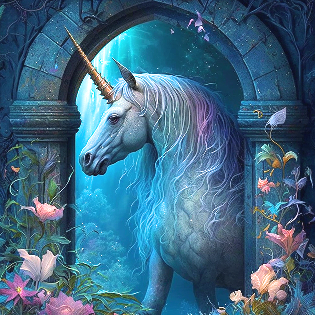 Unicorn Archway Diamond Art Kit
