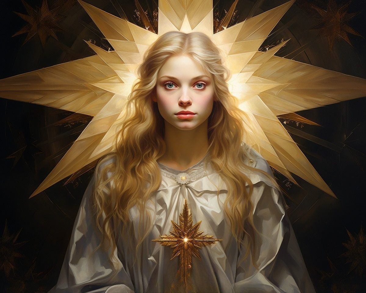 Goldstar Girl Diamond Art Kit