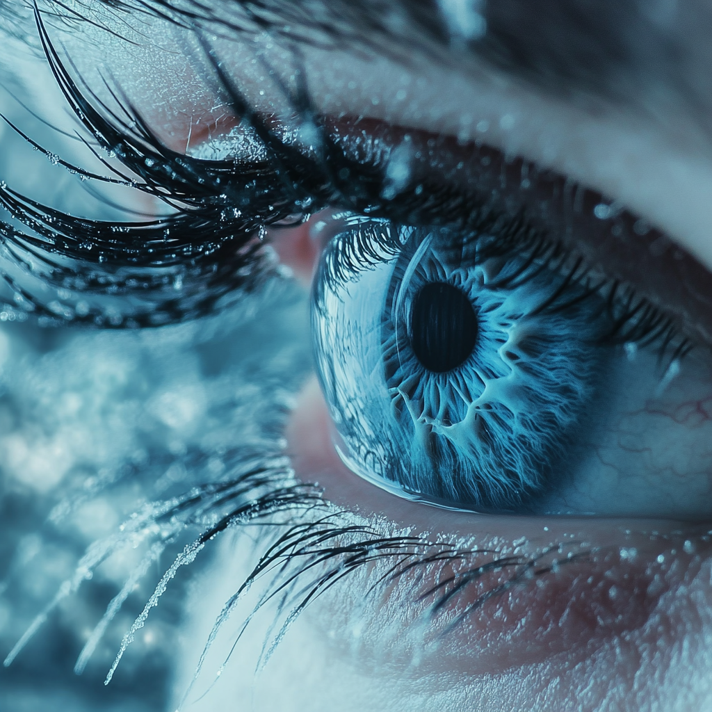 Icy Blueeye Diamond Art Kit